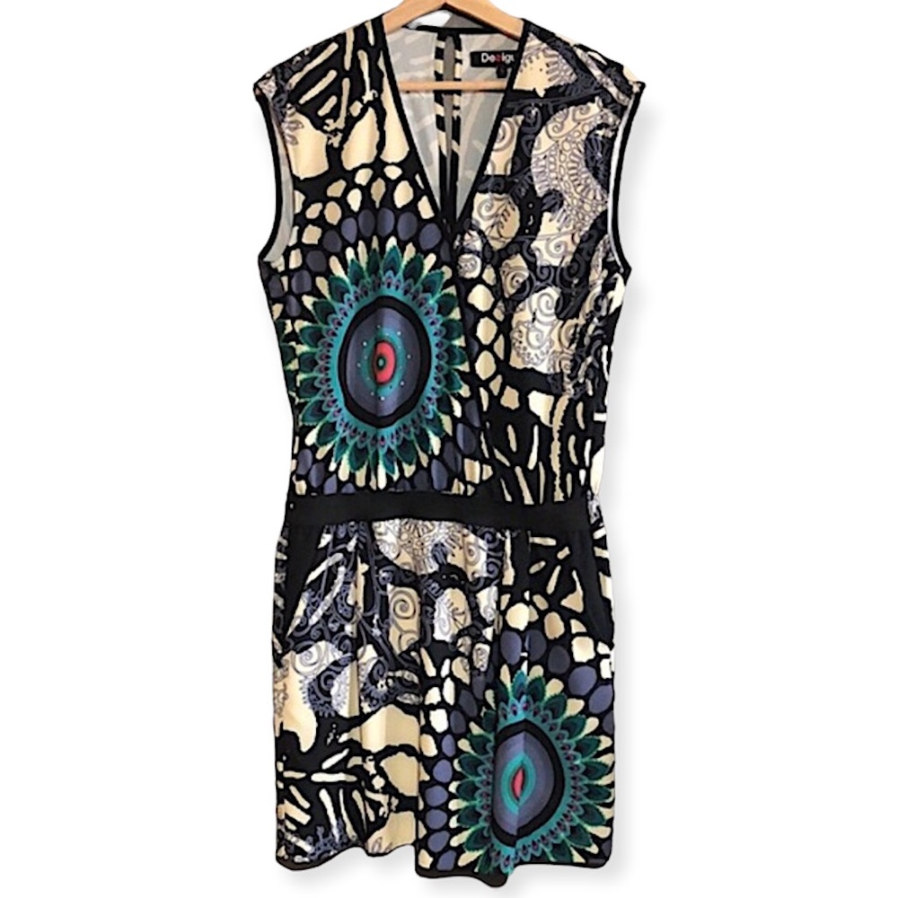 Desigual Abstract Printed Dress